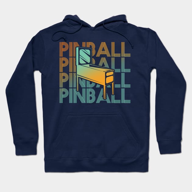 Pinball Machine Hoodie by Issho Ni